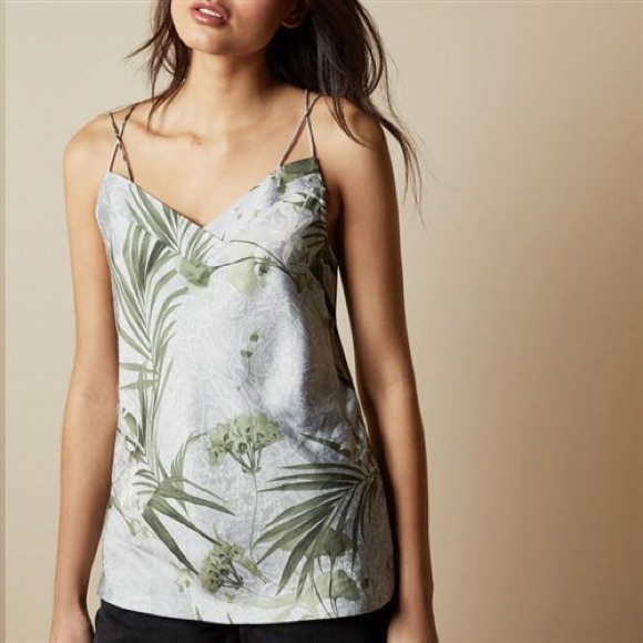 Ted Baker Haryen Highland Floral Botanical Print Cami - Picture 2 of 7